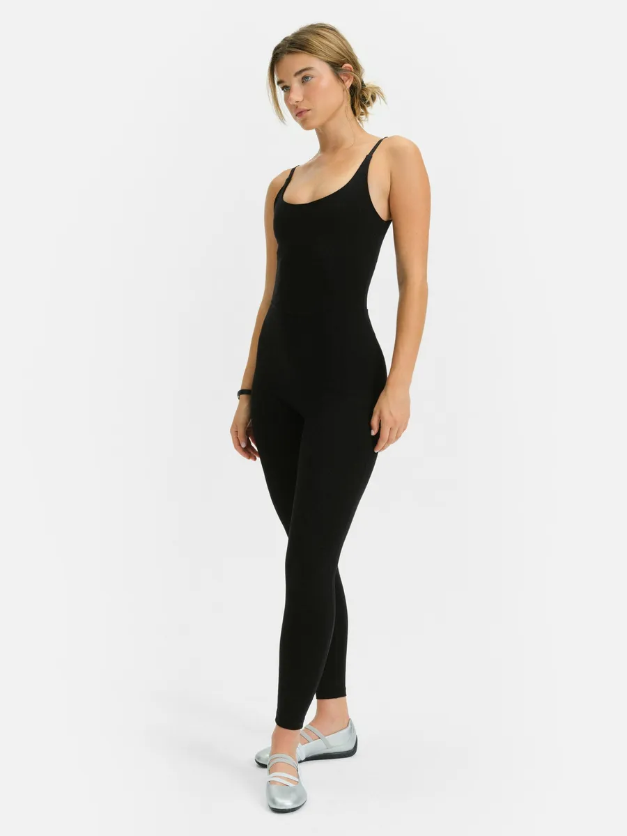 Organic Stretch Full Length Unitard 3