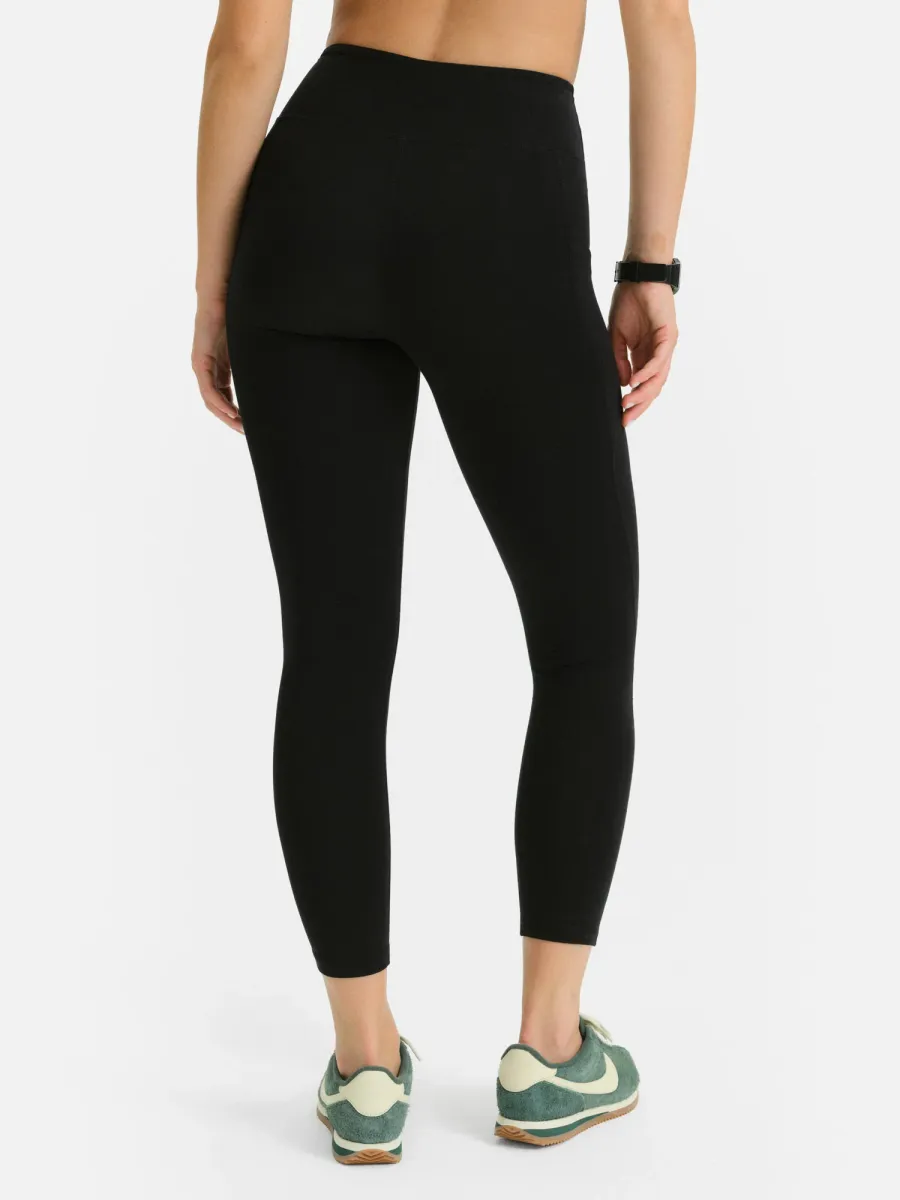 Organic Stretch Midi Legging with Pockets 5