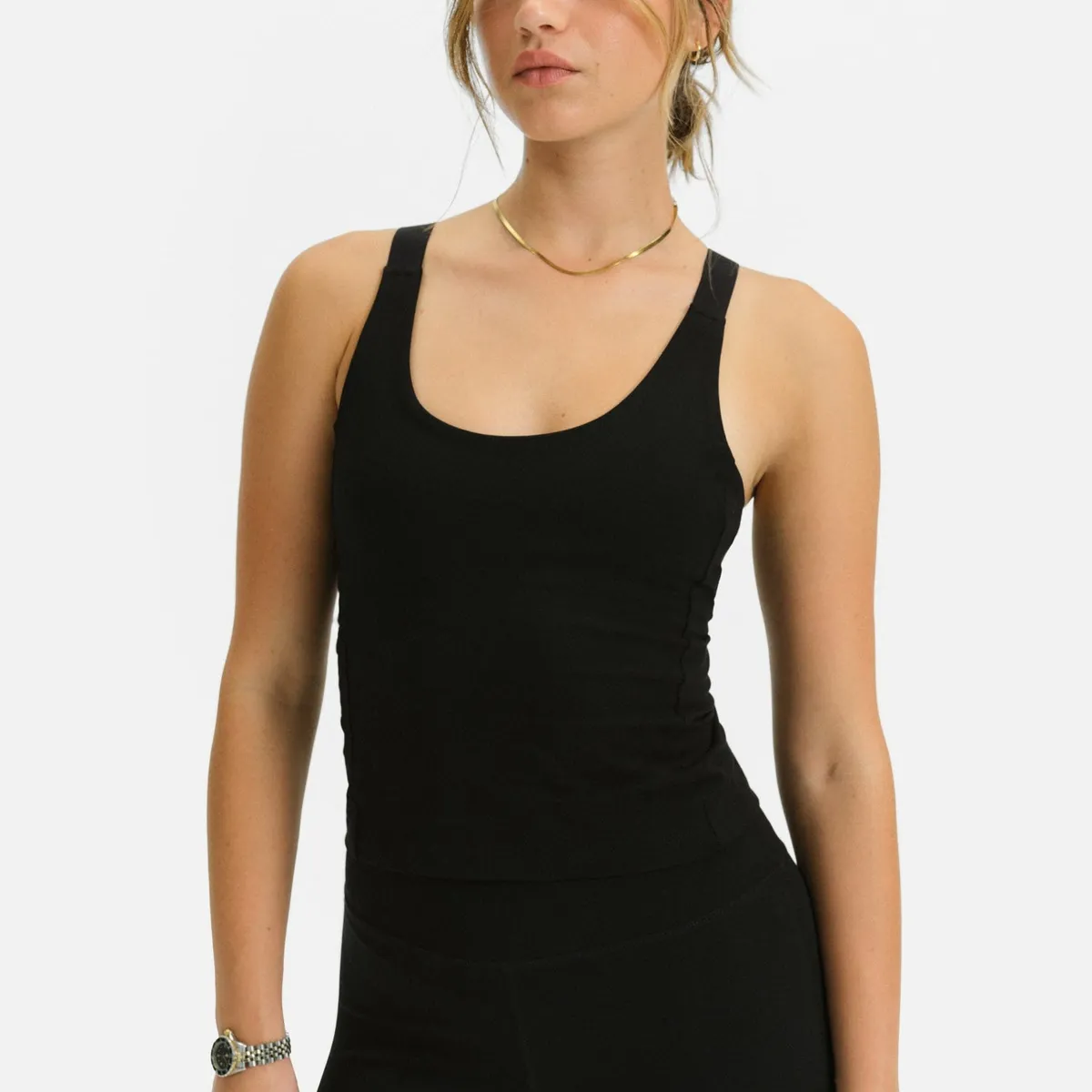 Organic Stretch U-Neck Tank