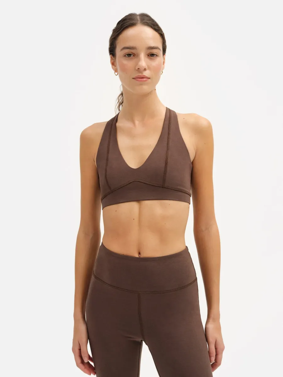 Organic Stretch V-Neck Bra 2