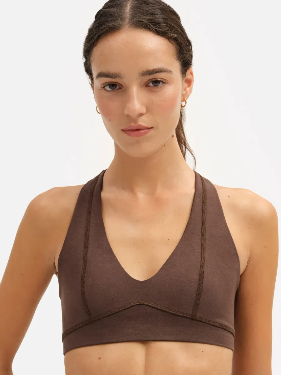 Organic Stretch V-Neck Bra 3