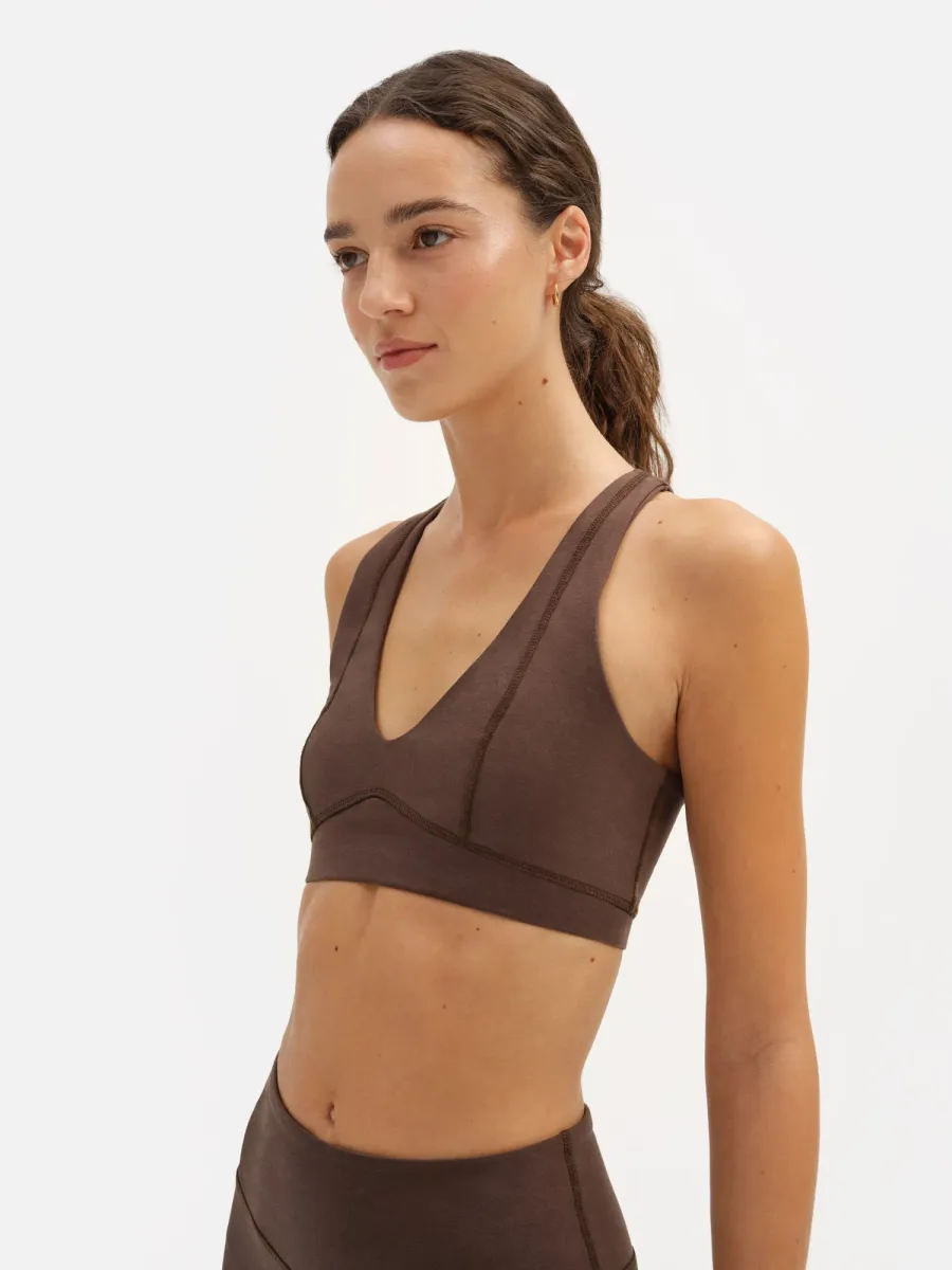 Organic Stretch V-Neck Bra 4