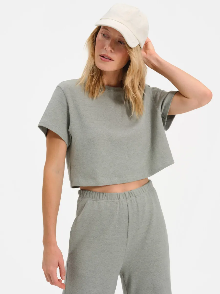 Regenerative Hemp Relaxed Crop Tee 2