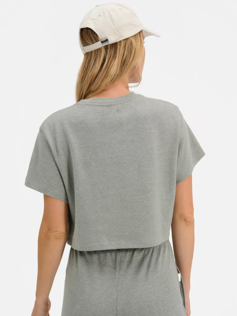 Regenerative Hemp Relaxed Crop Tee 3