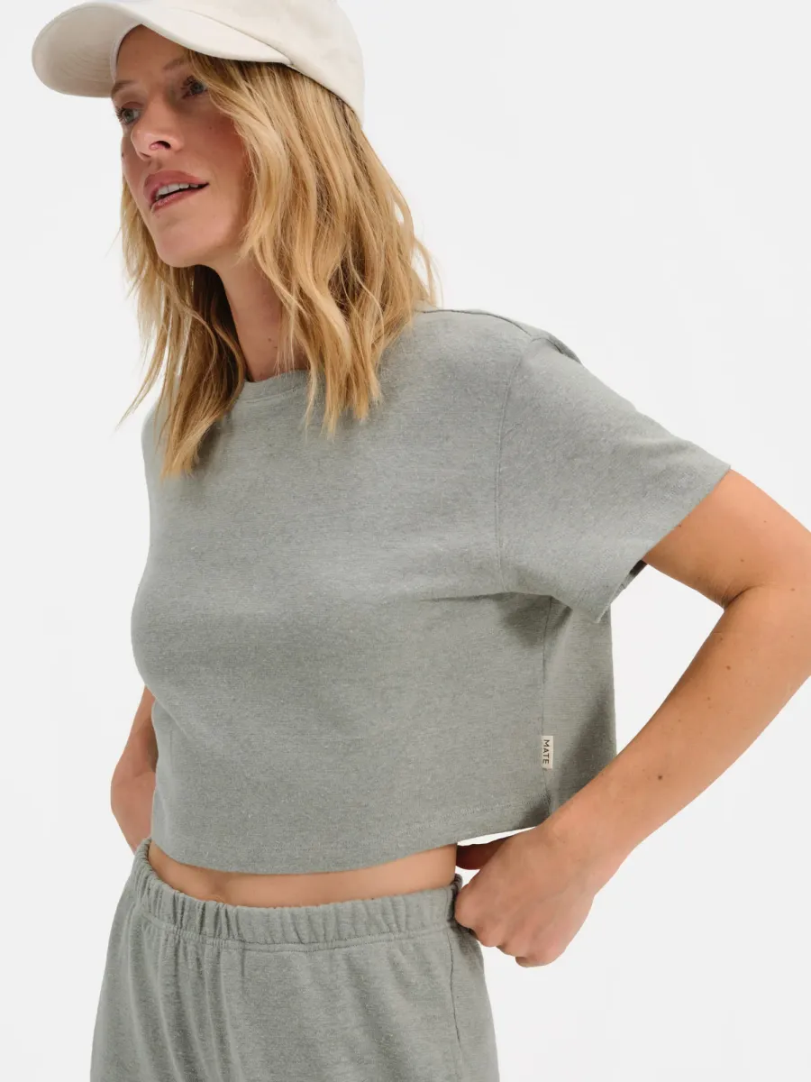 Regenerative Hemp Relaxed Crop Tee 5