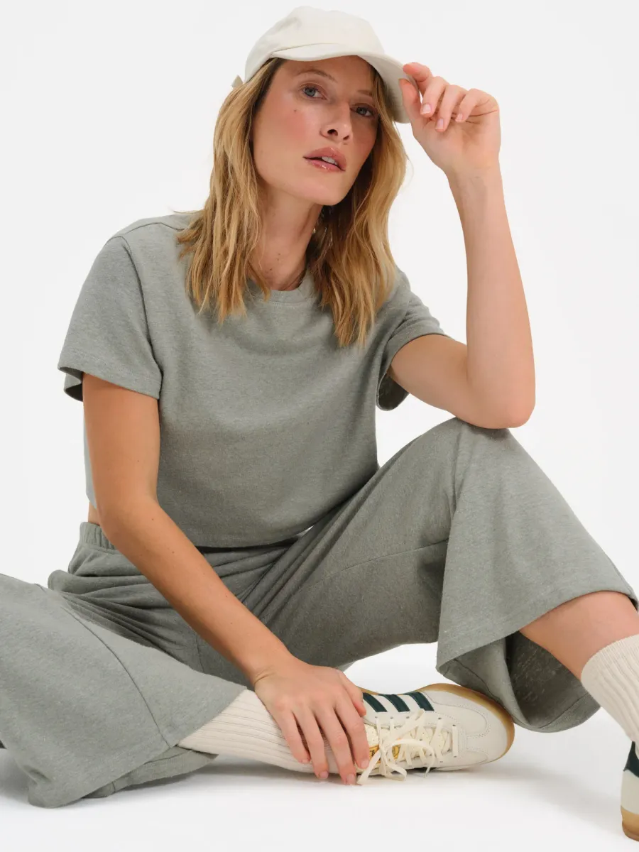 Regenerative Hemp Relaxed Crop Tee 7