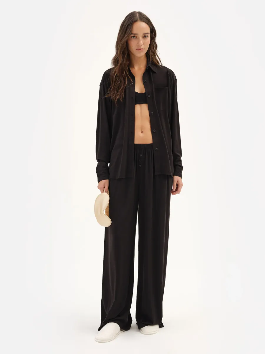 Tencel Sleep Button Down 7