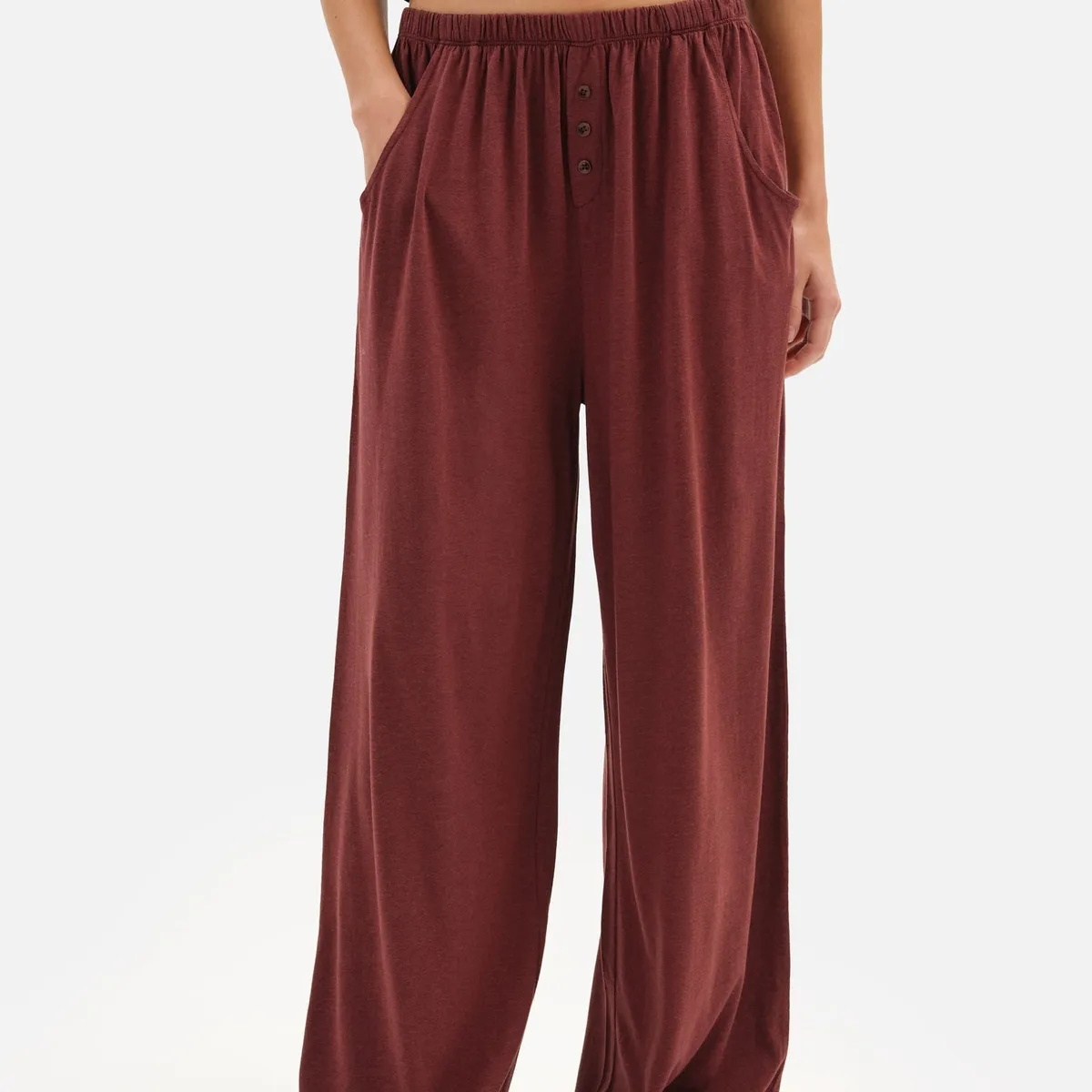 Tencel Sleep Wide Leg Pant
