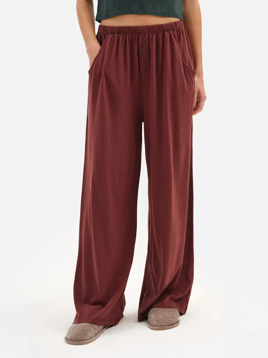 Tencel Sleep Wide Leg Pant 2