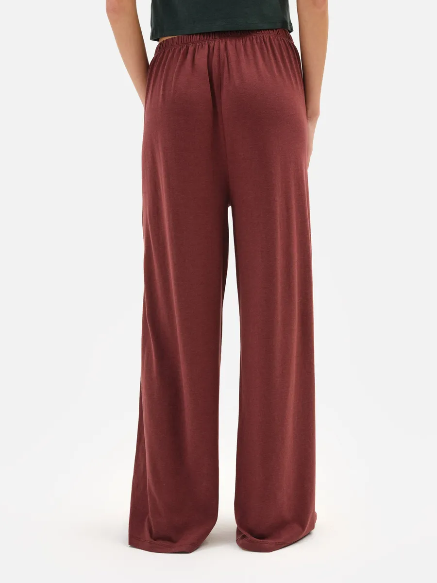 Tencel Sleep Wide Leg Pant 5