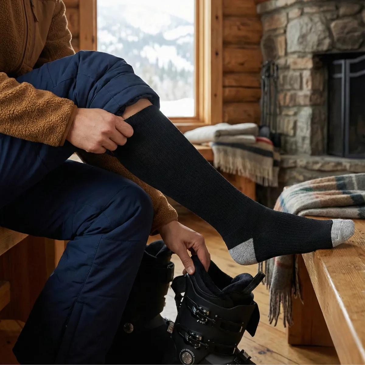 High Performance Ski Socks For Men 6