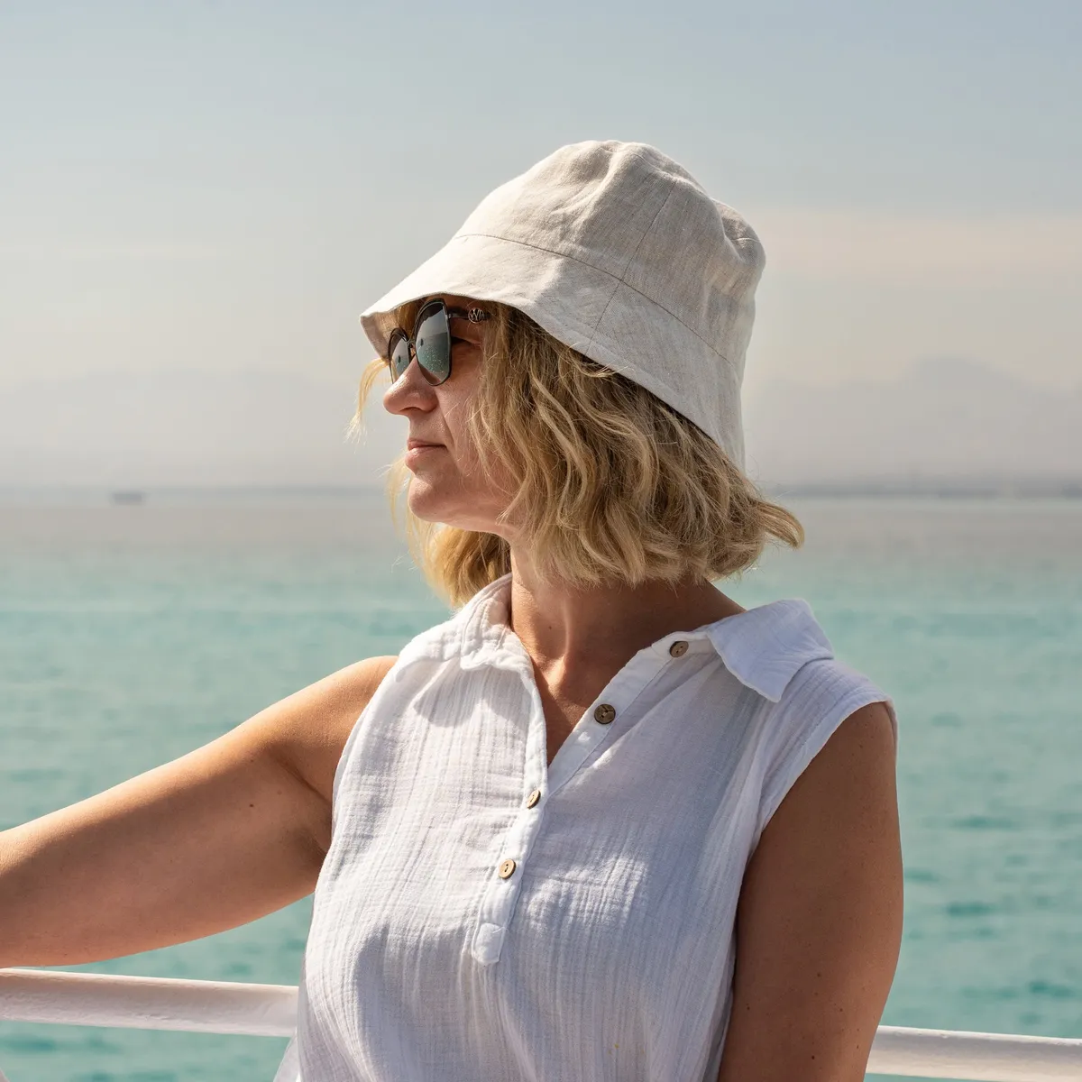 Linen Bucket Hat