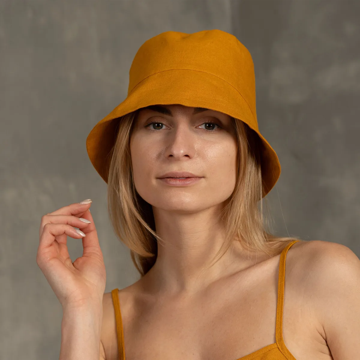 Linen Bucket Hat 4