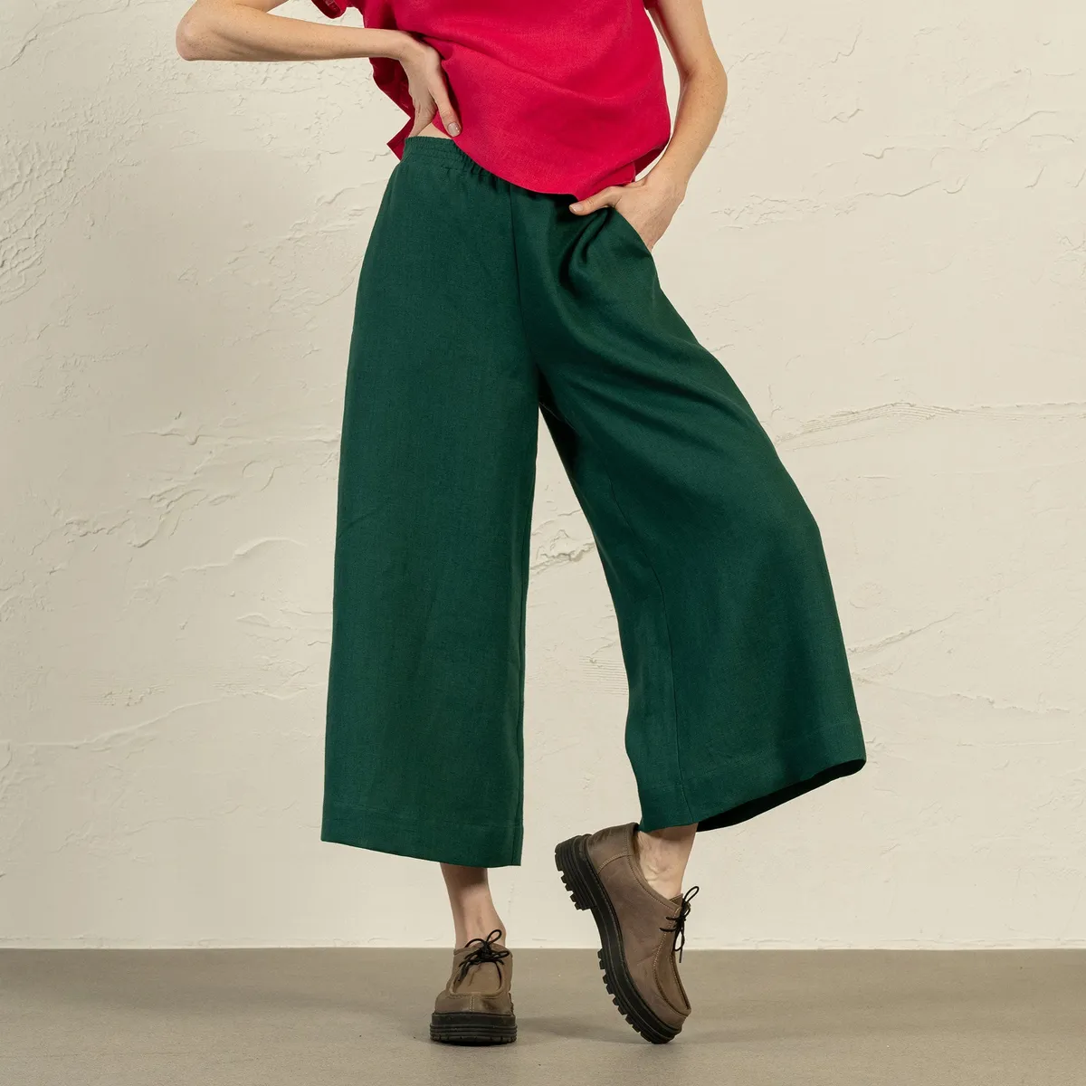 Linen Culottes Lana 13