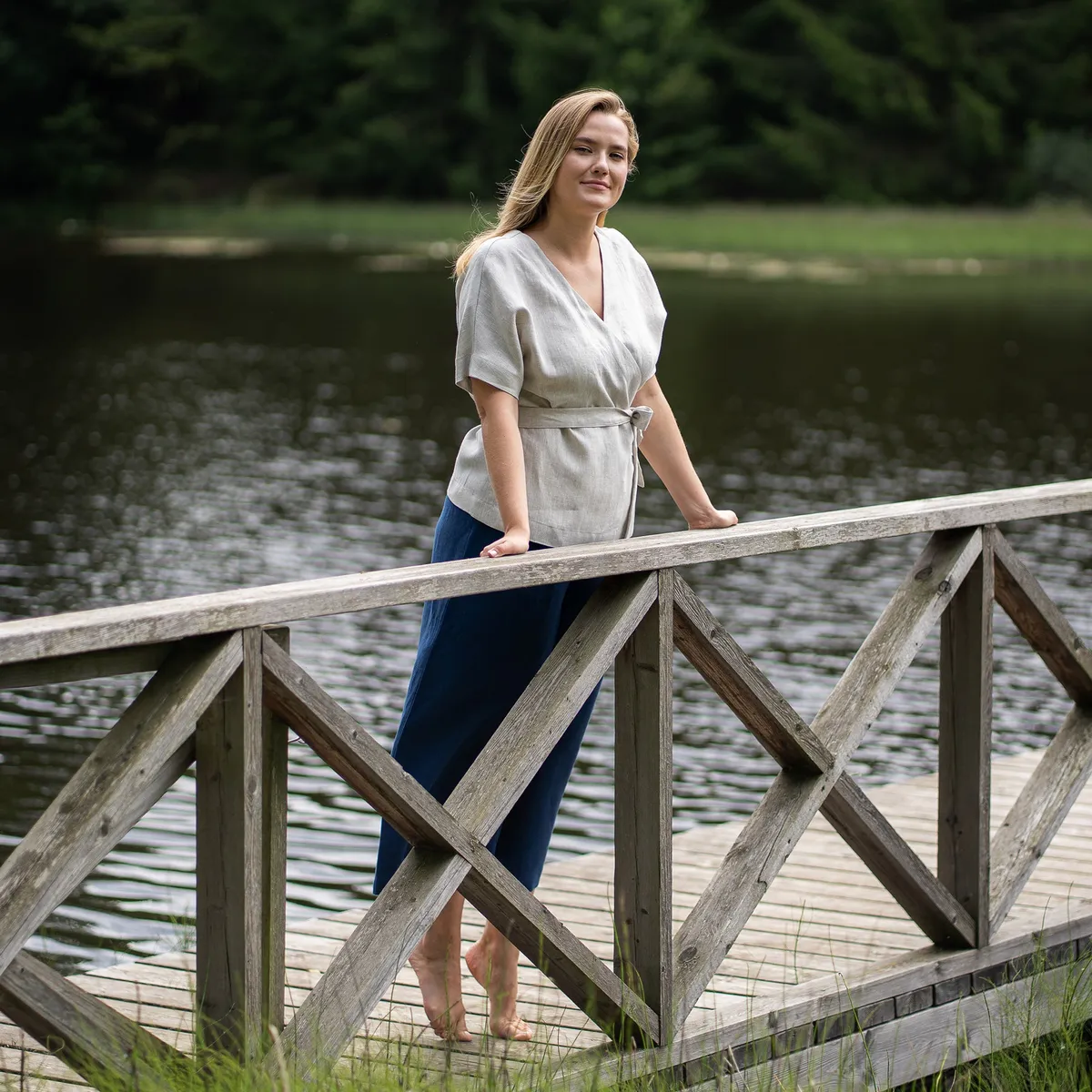 Linen Culottes Lana 9