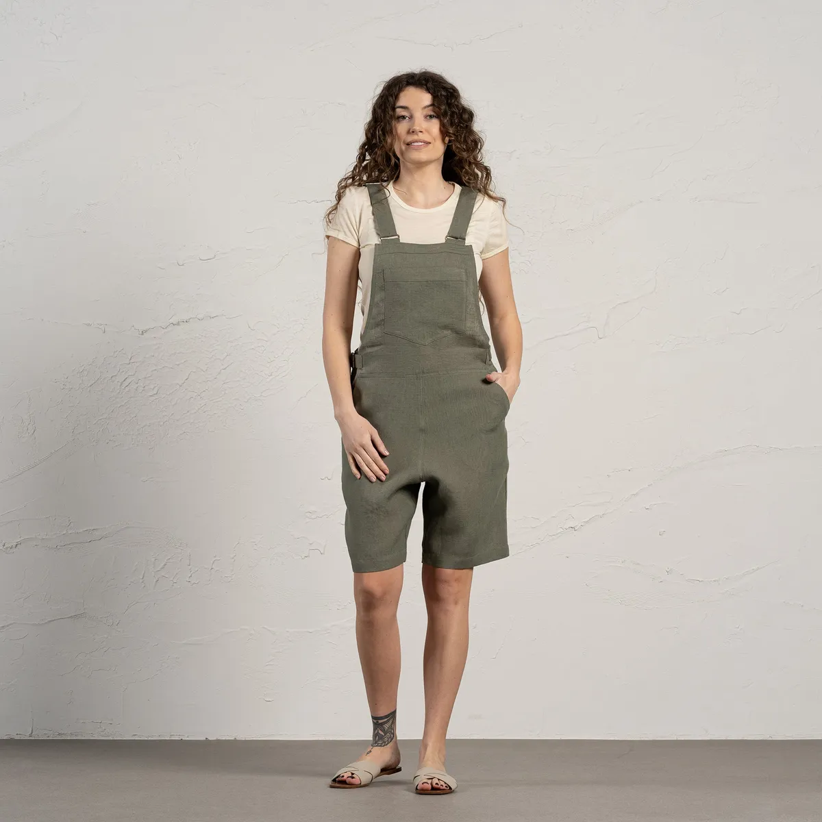 Linen Romper Nino 5