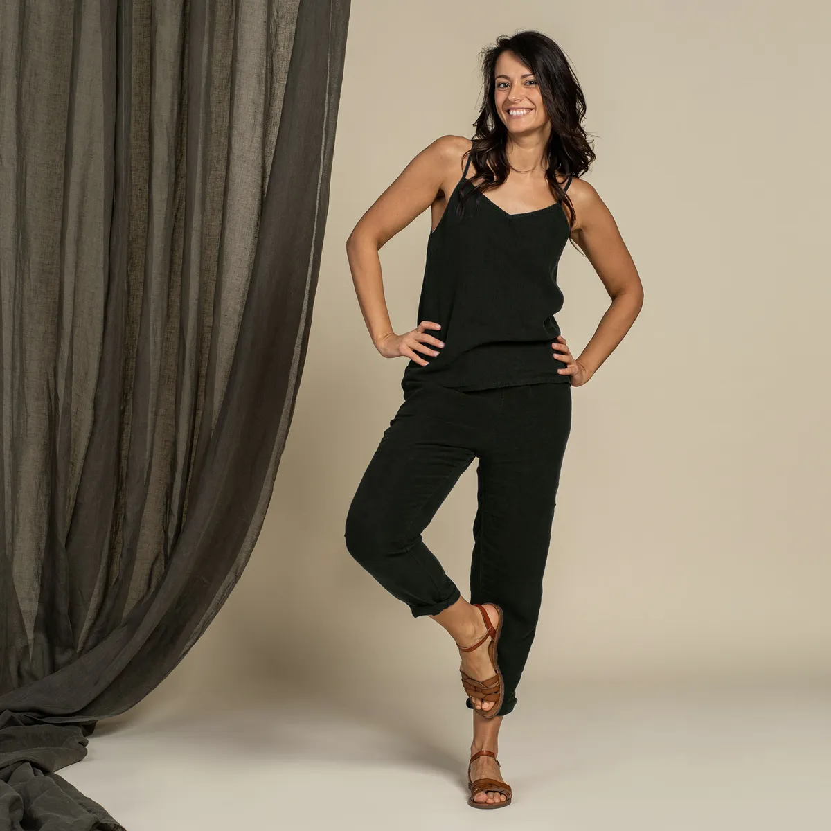 Linen Slip Top Kim 11