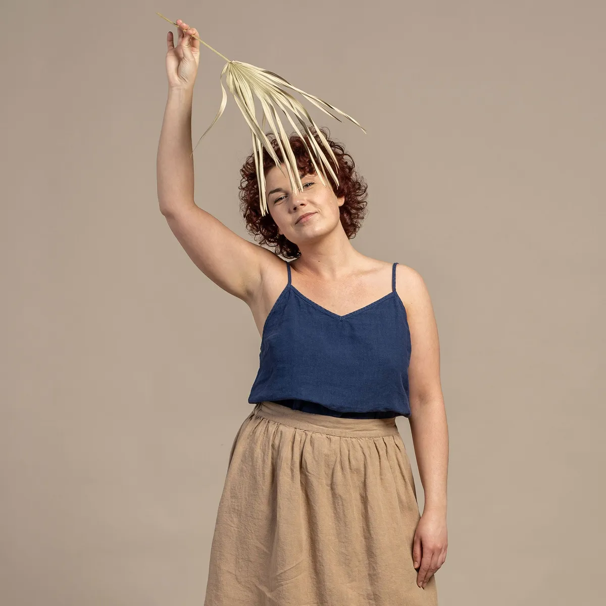 Linen Slip Top Kim 4