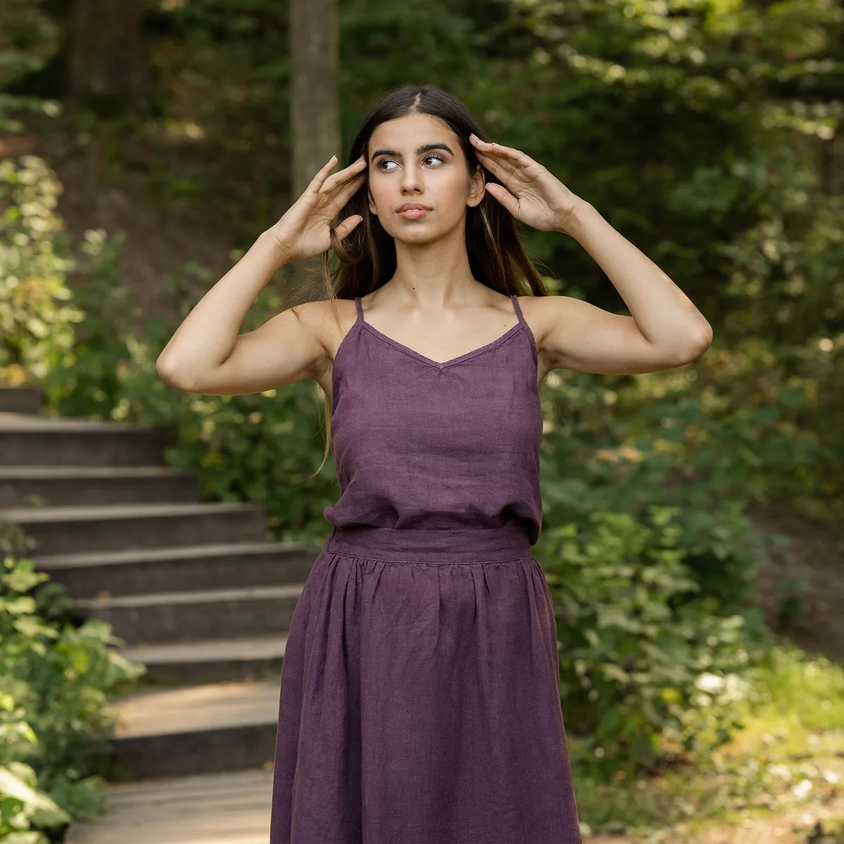 Linen Slip Top Kim 7