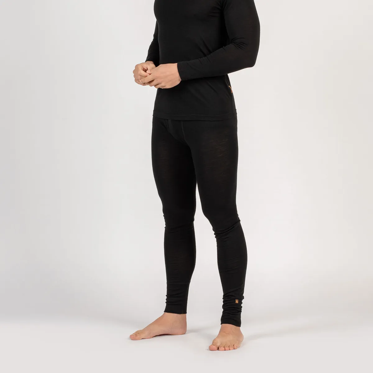 Men's 160 Merino Pants Black 2