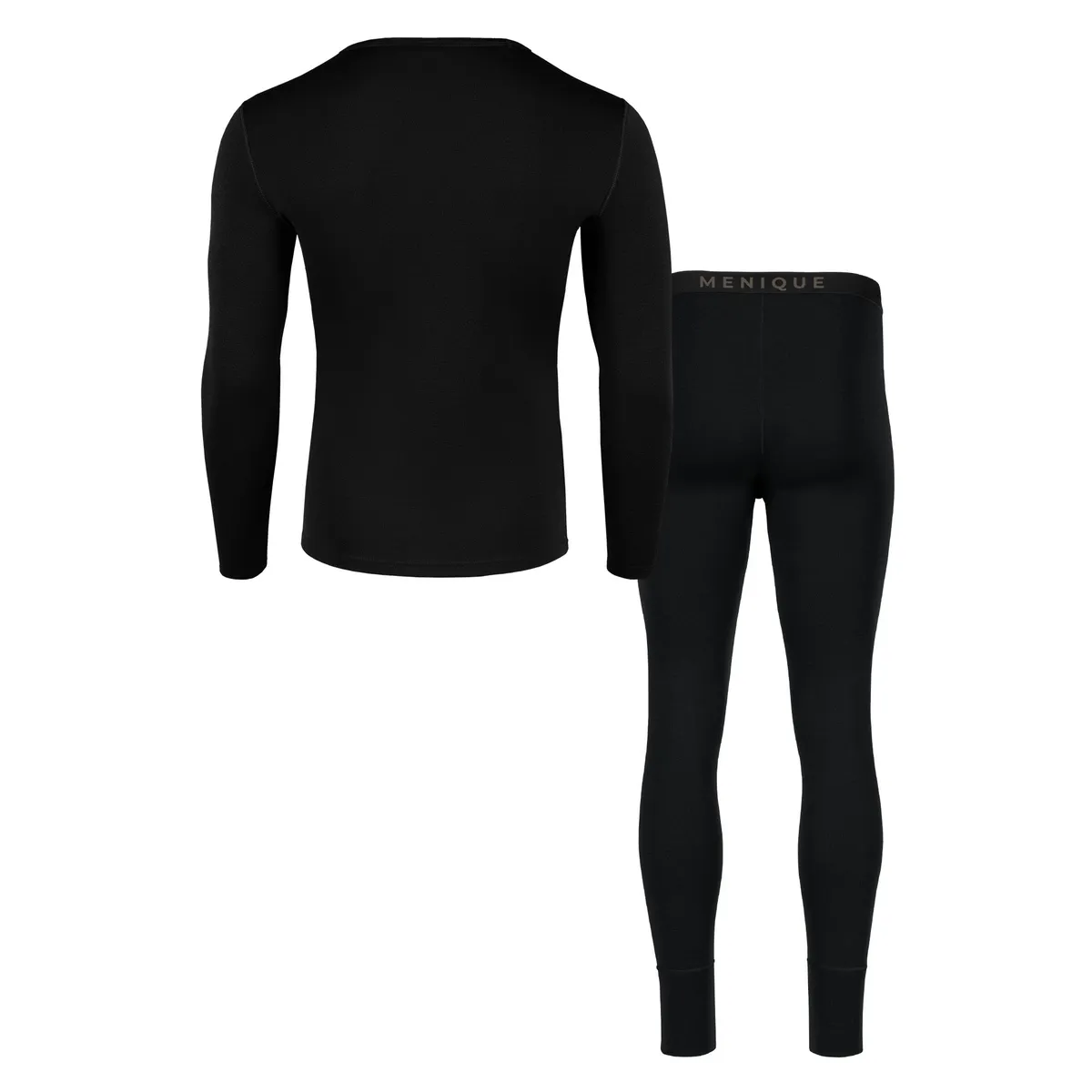 Men's 250 Long Sleeve & Bottom 2-Piece Black 6