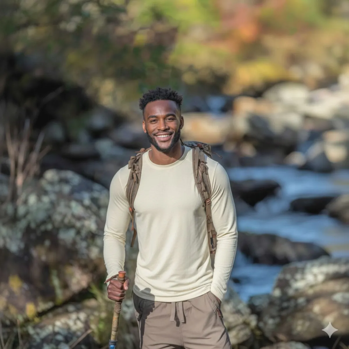 Men's 250 Thermal Long Sleeve Crew Natural
