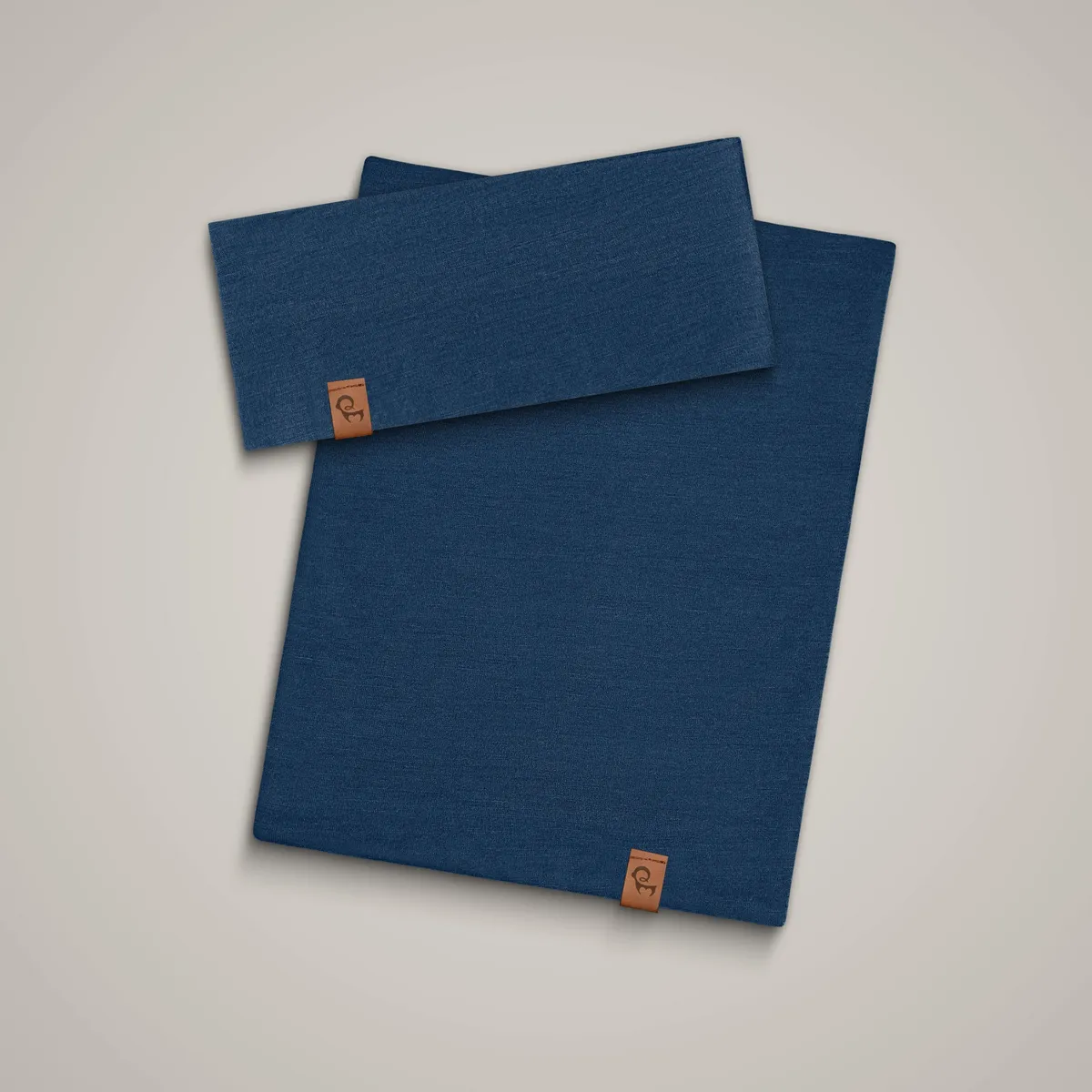 Men's Headband & Gaiter 2-Piece Denim 2