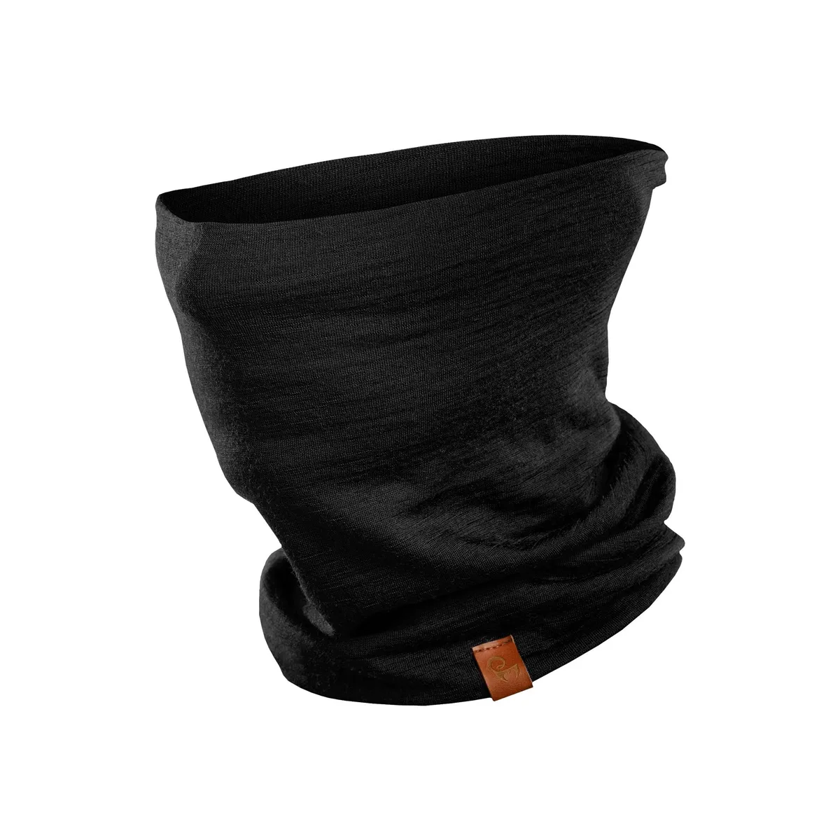 Unisex Merino Neck Cover Black
