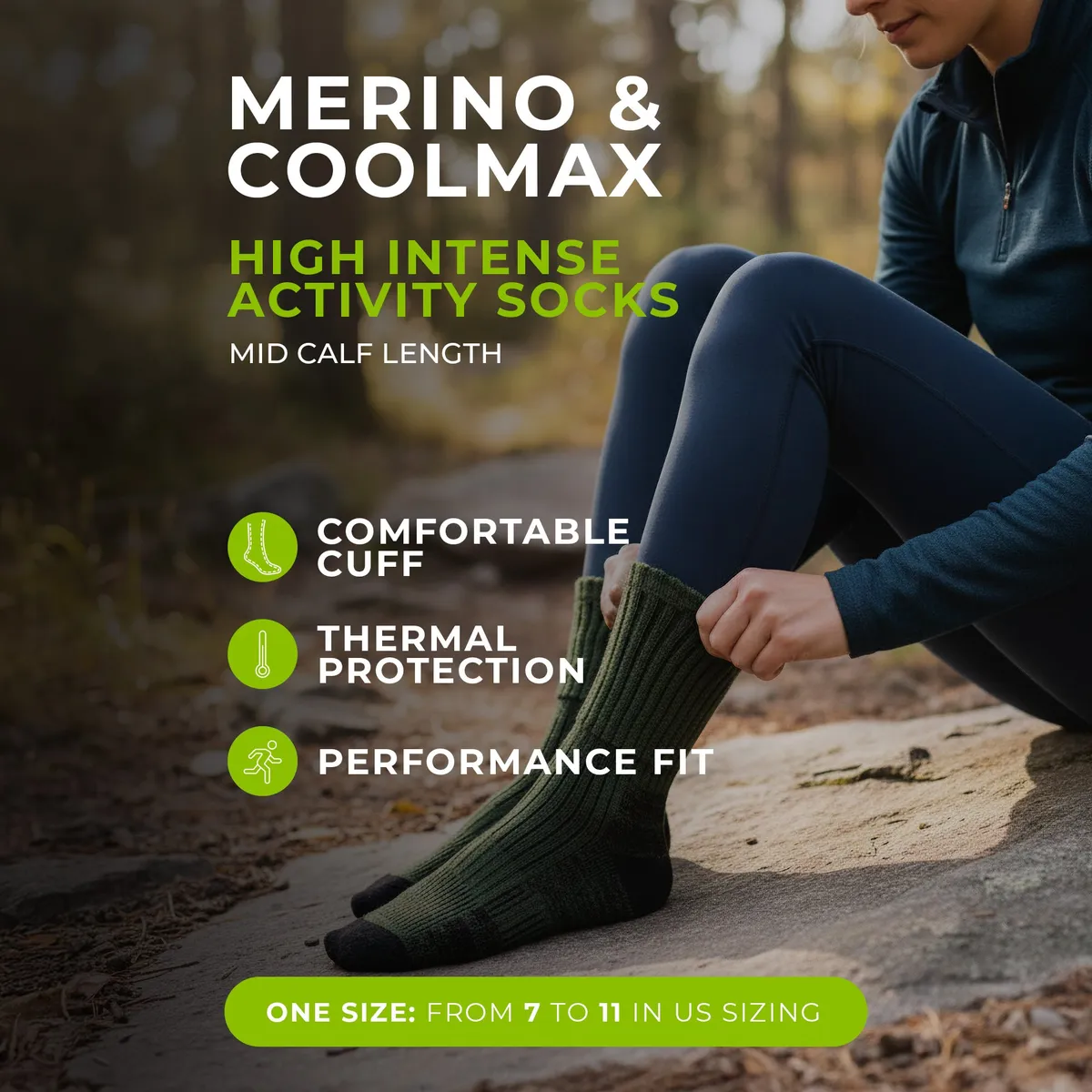 Women's Coolmax® Hiking Socks 4