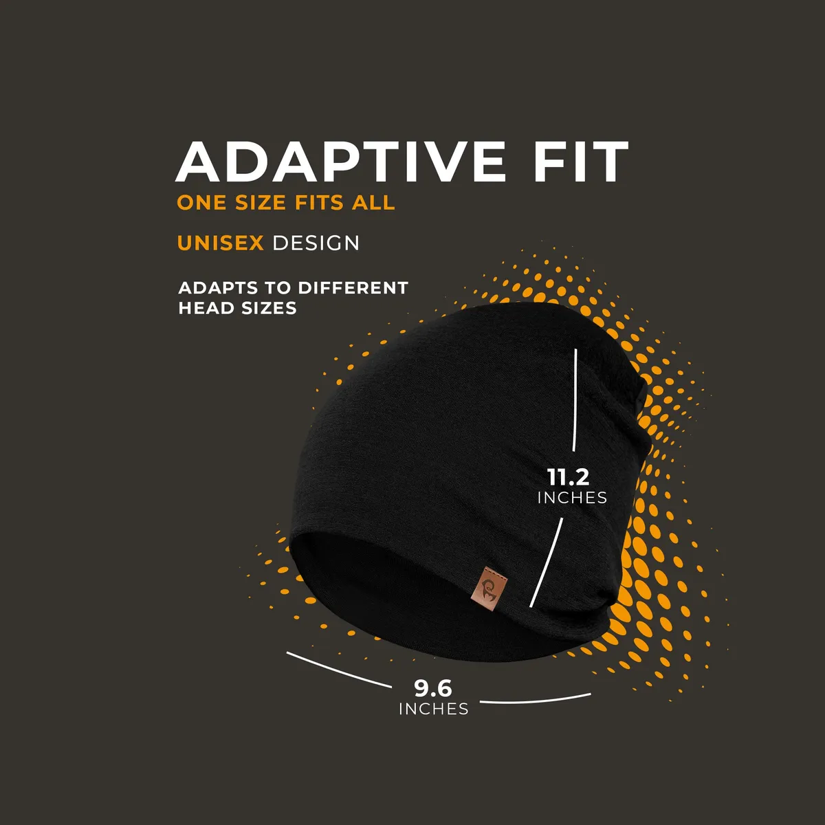 Women's Merino Beanie Black 4
