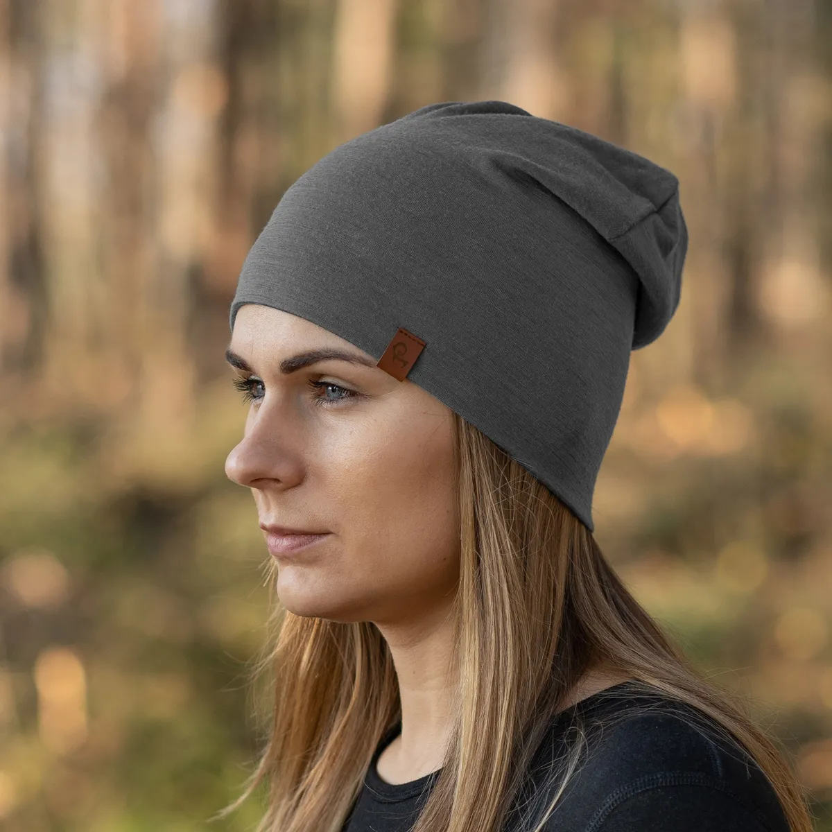 Women's Merino Beanie Perfect Grey 2