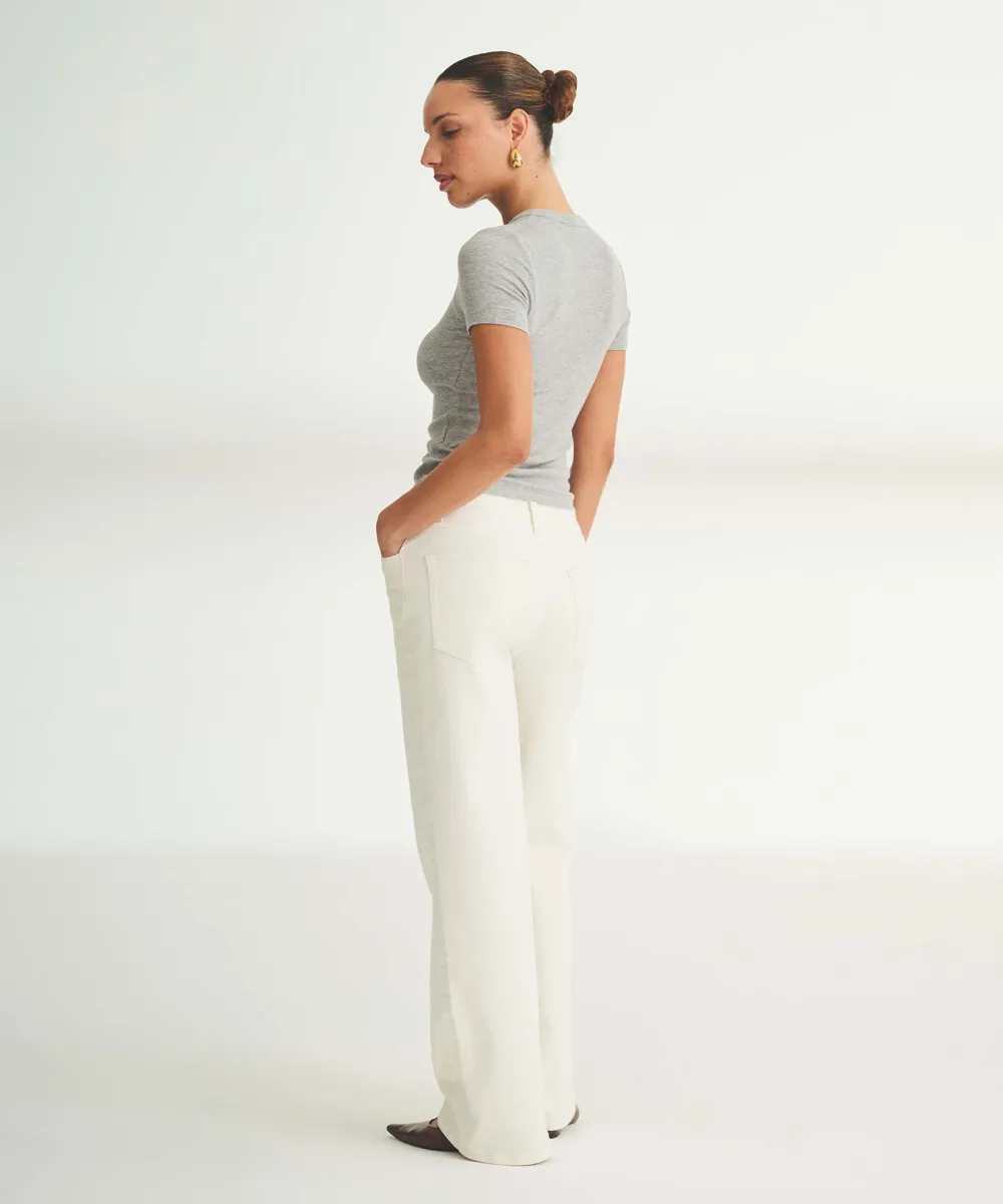 Baby Rib Short Sleeve Tee 11