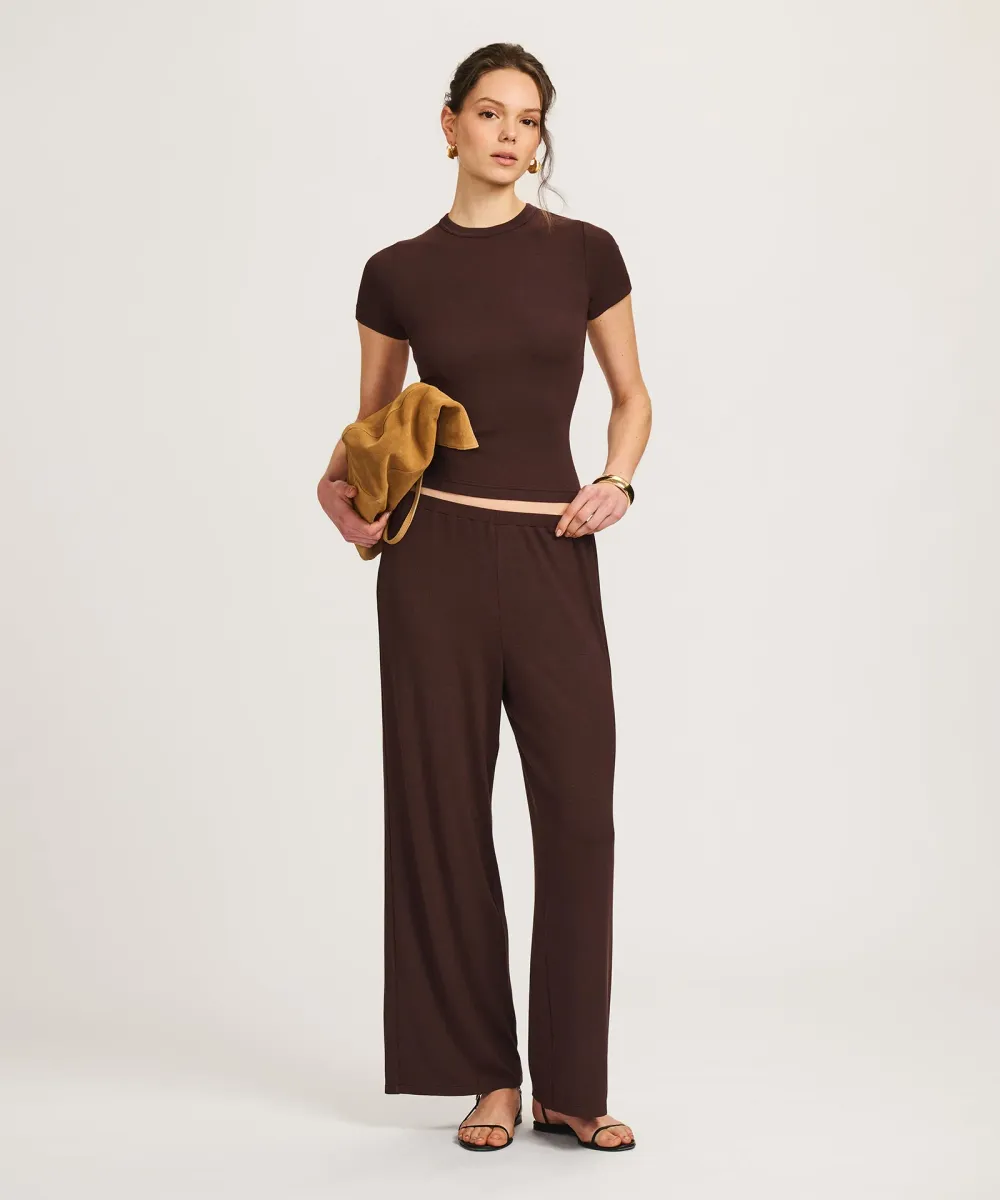 Baby Rib Short Sleeve Tee 21