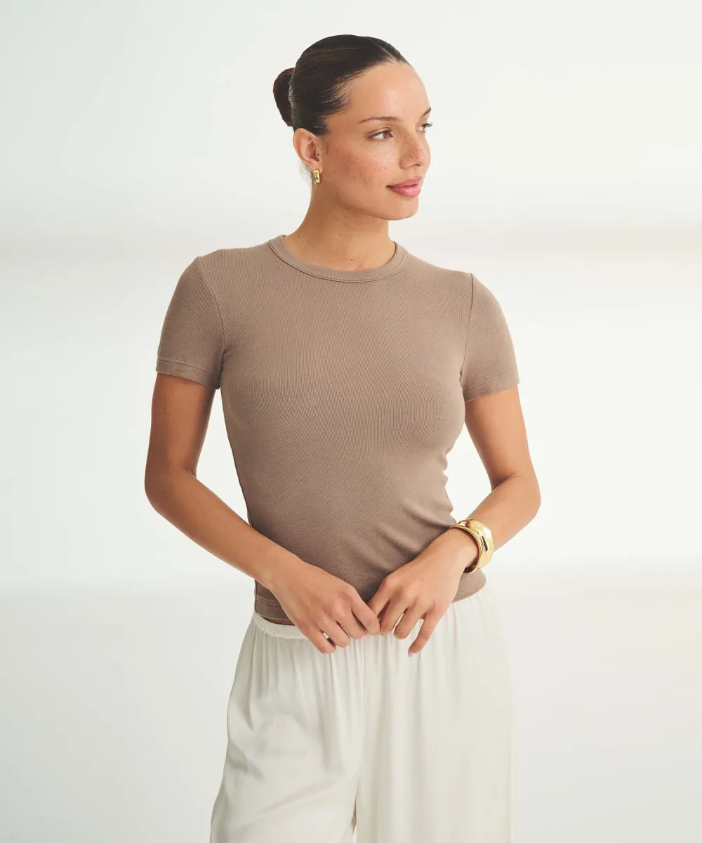 Baby Rib Short Sleeve Tee 4