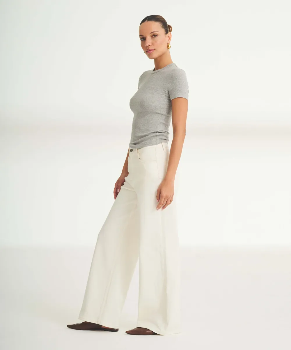 Baby Rib Short Sleeve Tee 10