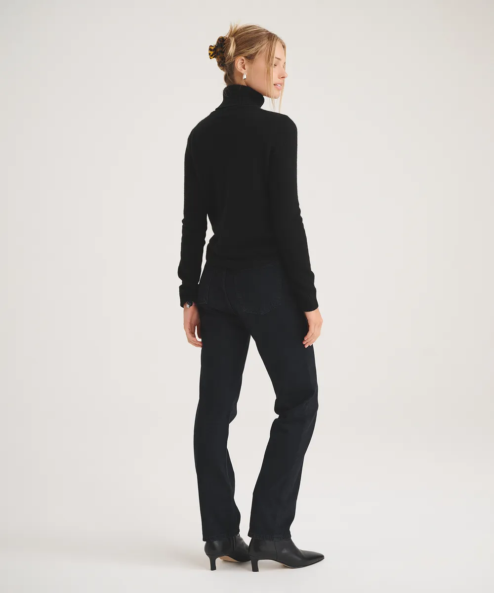 Basic Cashmere Turtleneck Sweater 14