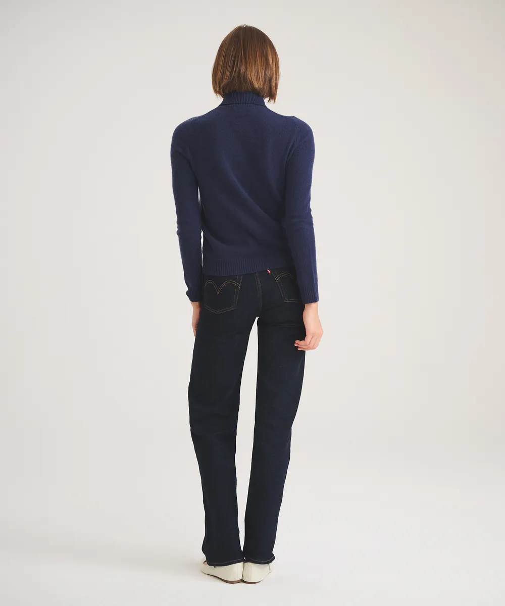 Basic Cashmere Turtleneck Sweater 19