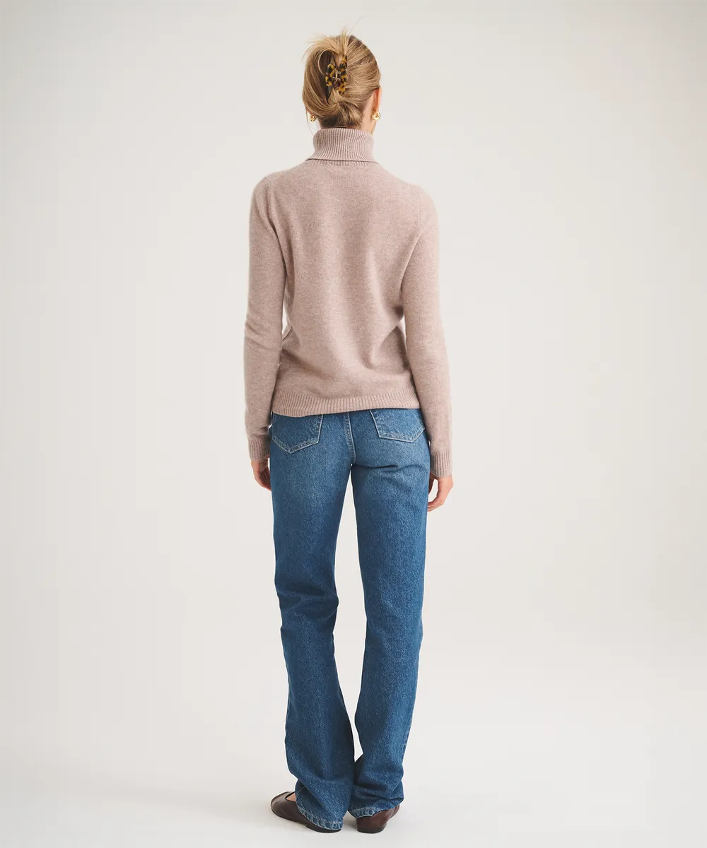 Basic Cashmere Turtleneck Sweater 9
