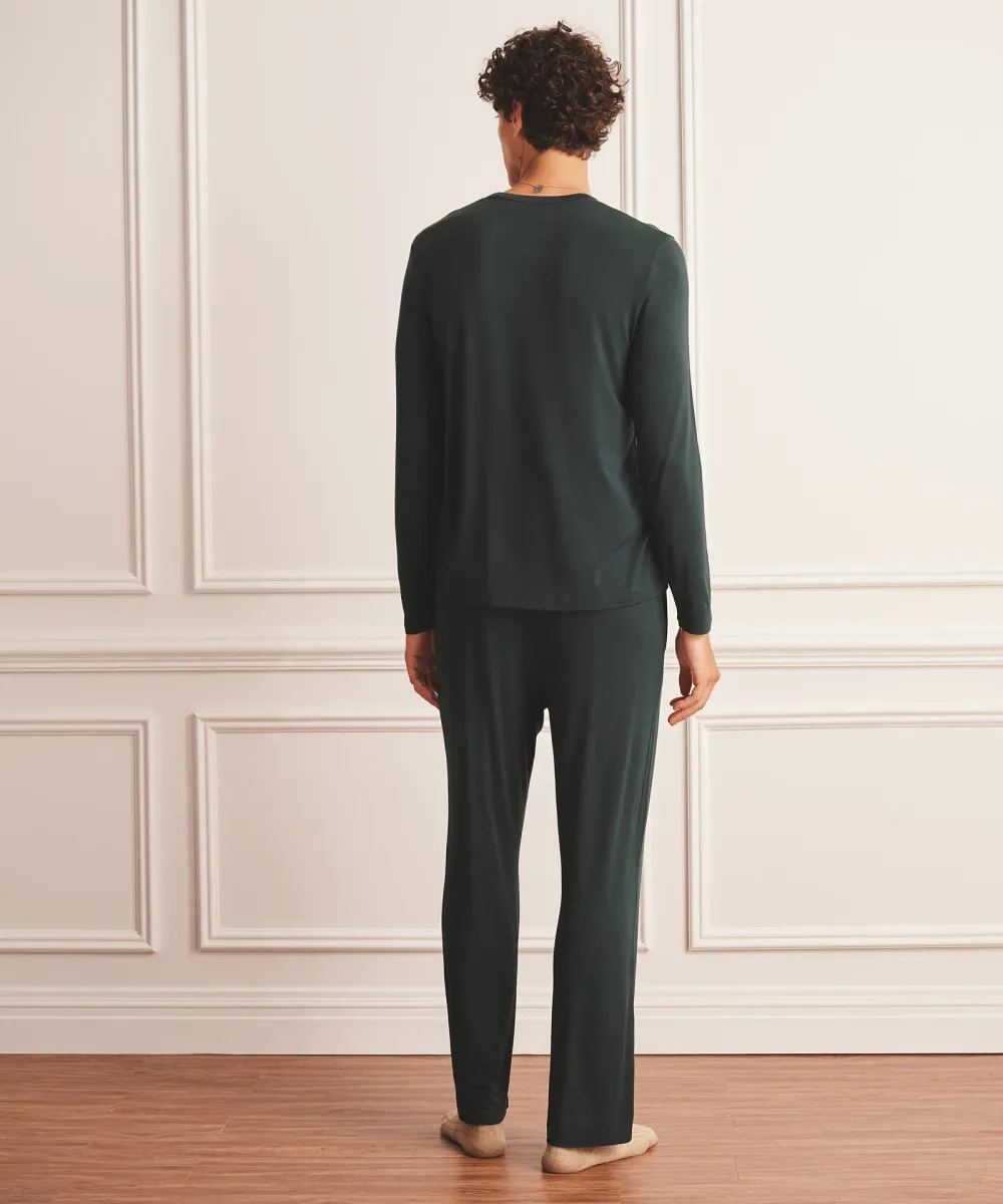 Breathable Long Sleeve Sleep Tee 17