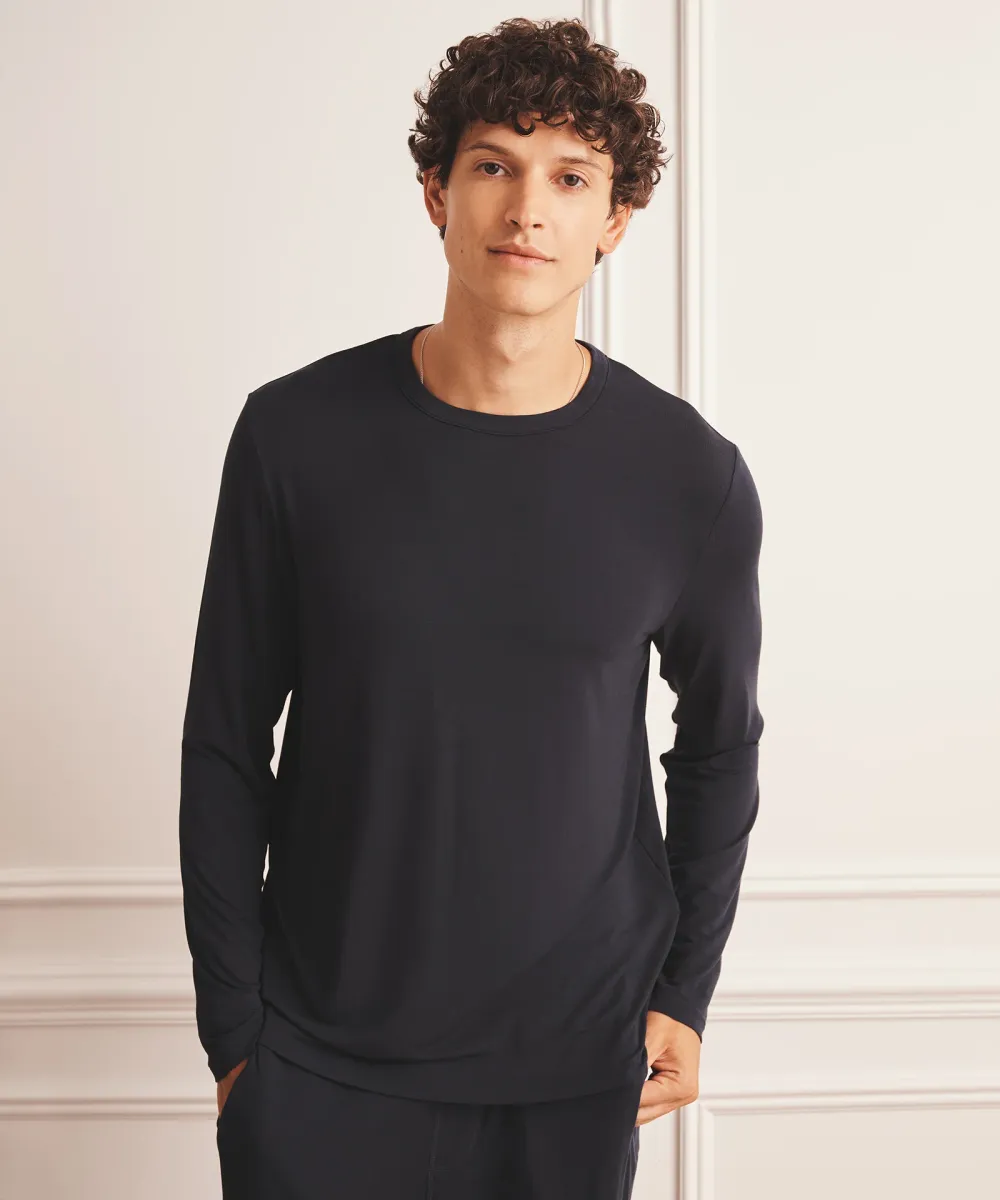 Breathable Long Sleeve Sleep Tee 4