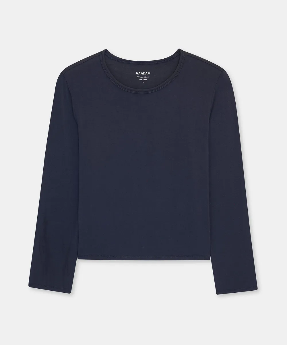 Breathable Long Sleeve Sleep Tee 22