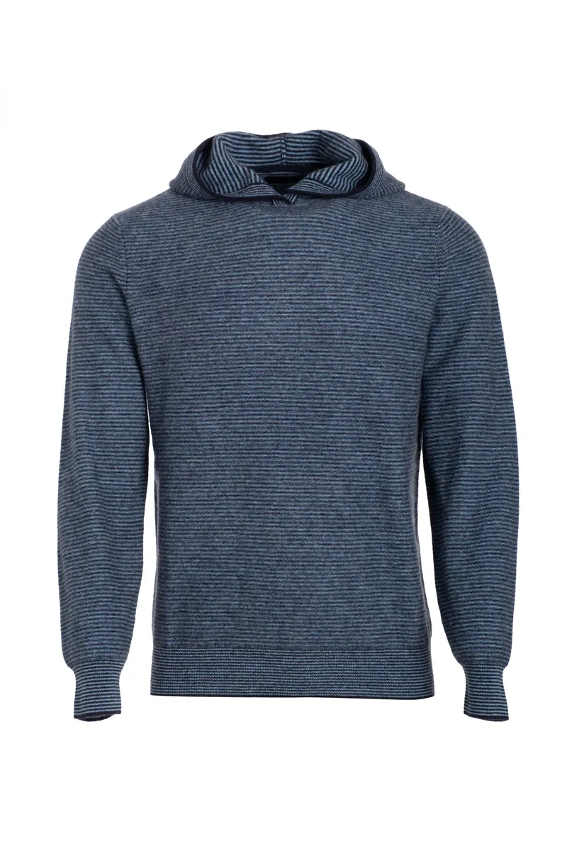 Cashmere Striped Hoodie 4