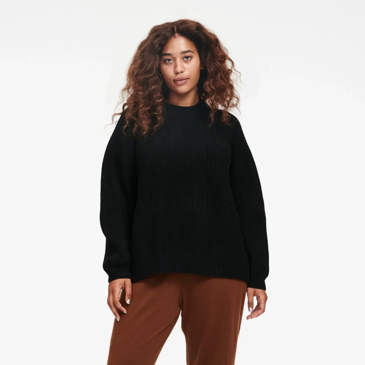 Cashmino Textured Crewneck Sweater 15