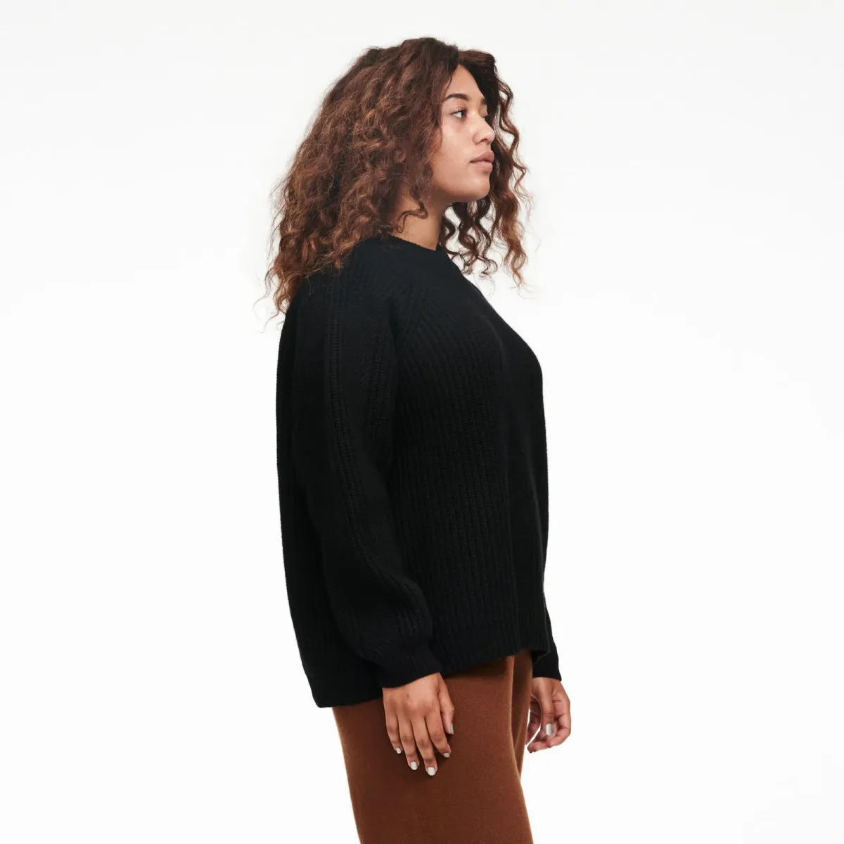 Cashmino Textured Crewneck Sweater 16