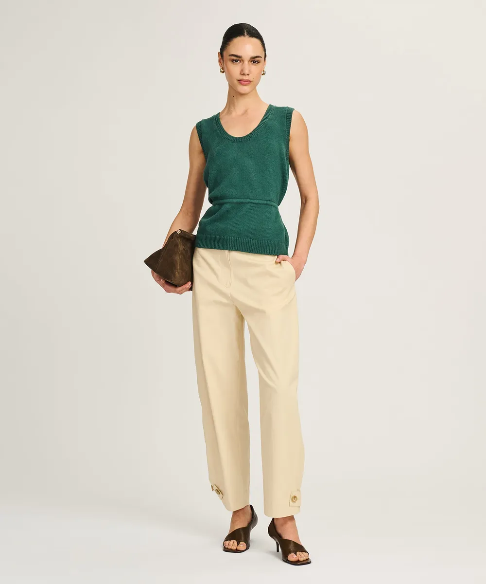 Cotton Belted Tank 2
