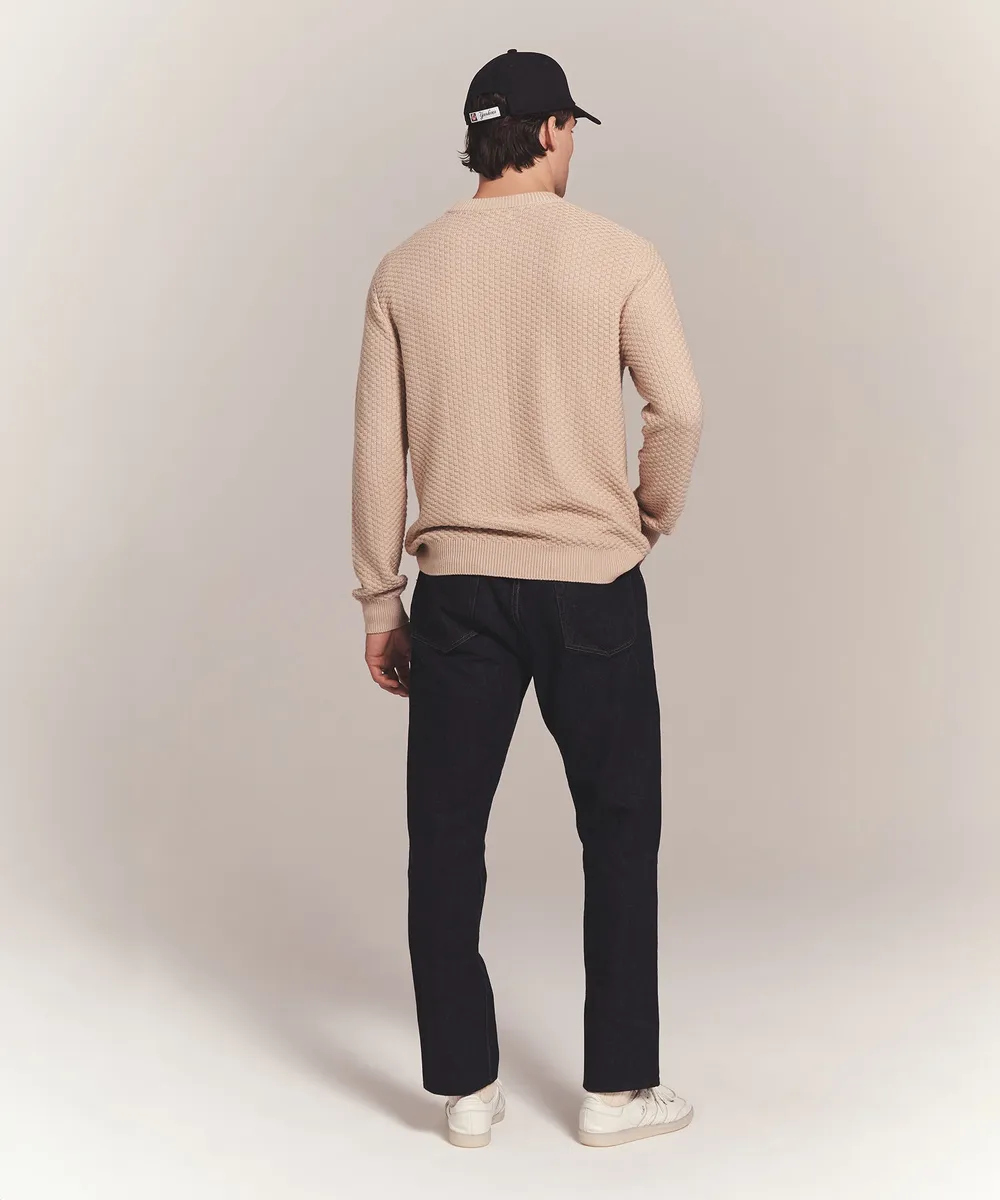 Cotton Cashmere Textured Crewneck 11