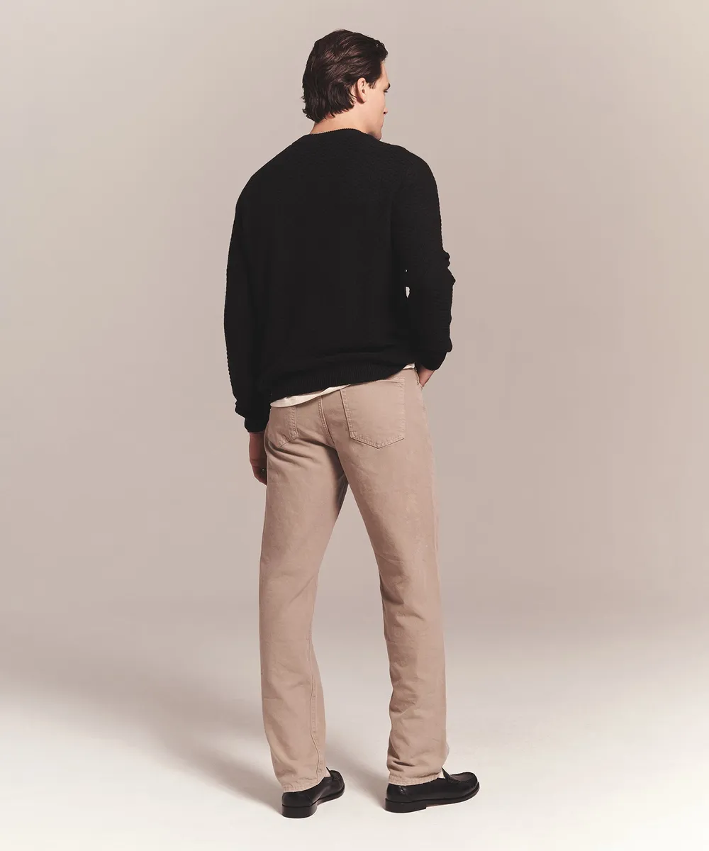 Cotton Cashmere Textured Crewneck 16