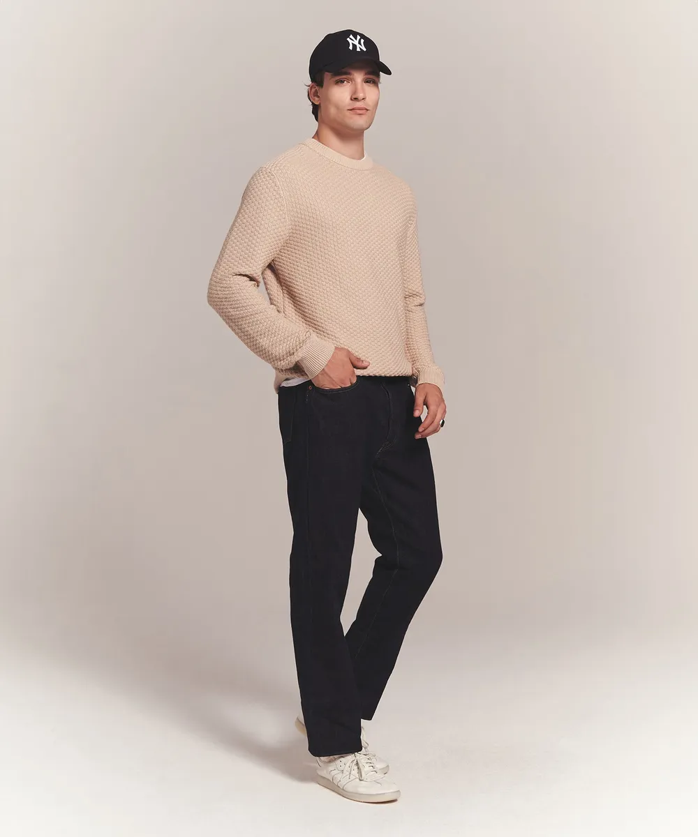 Cotton Cashmere Textured Crewneck 10