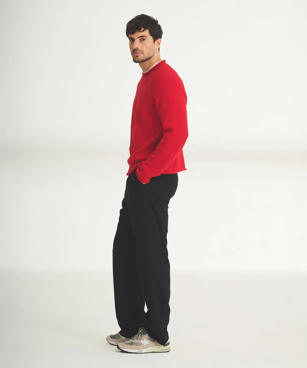 Cotton Relaxed Rollneck Sweater 11