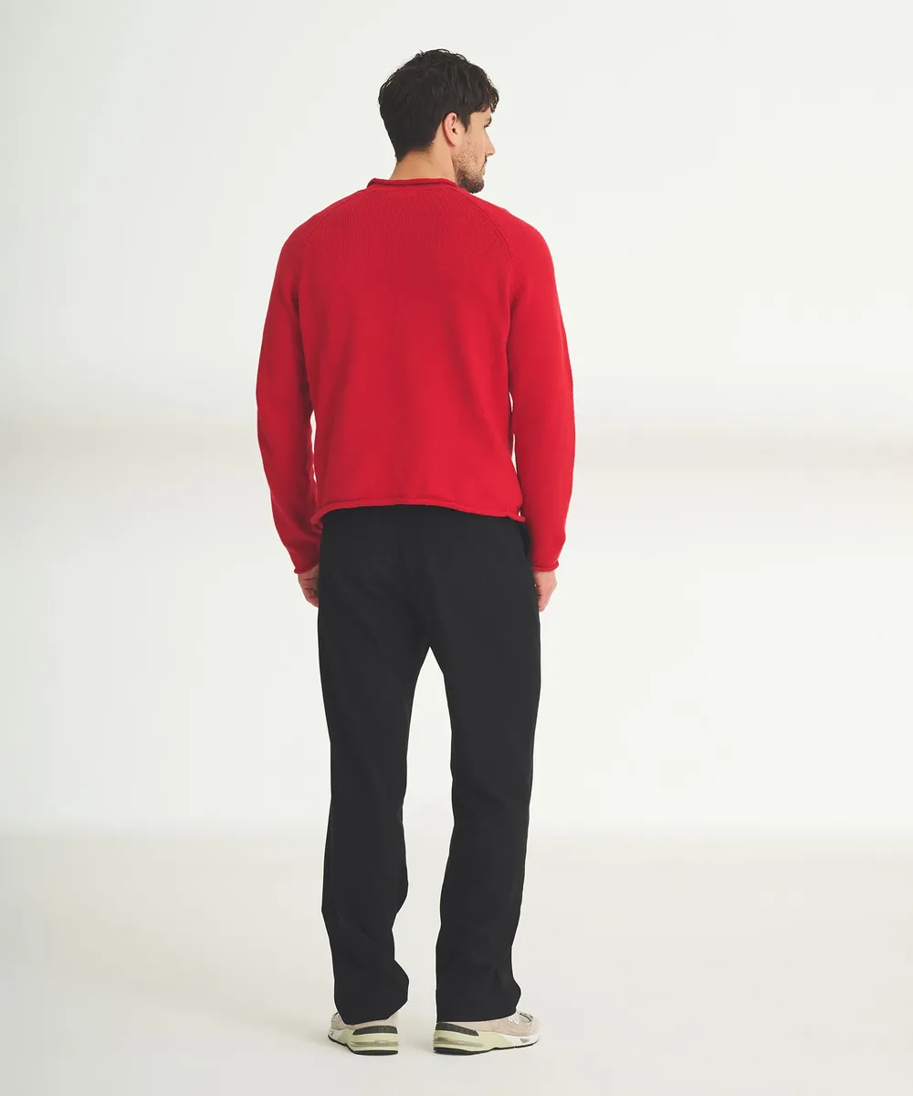 Cotton Relaxed Rollneck Sweater 12